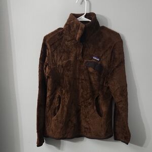 Patagonia Dark Brown Fleece Jacket